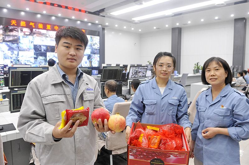 濮阳园区：中秋慰问送祝福