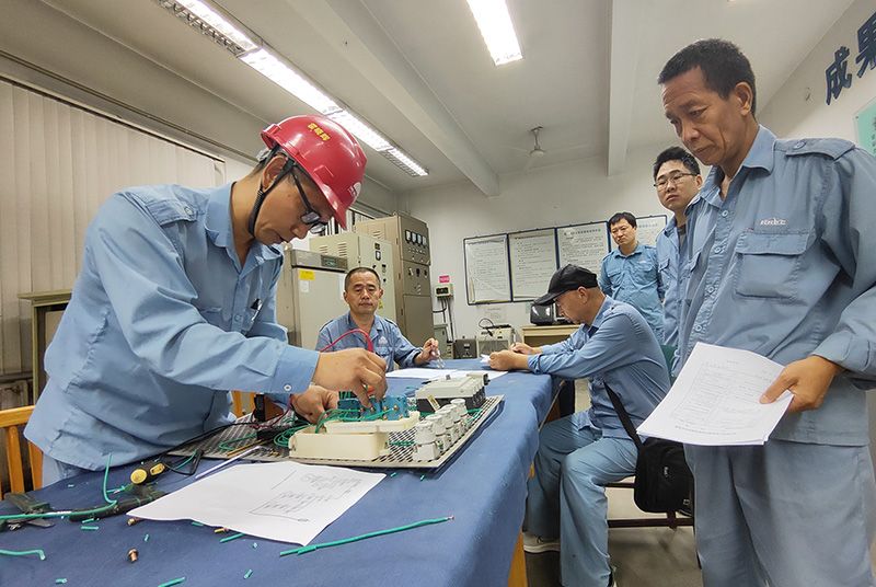 濮阳园区开展年度技师、高级技师认定